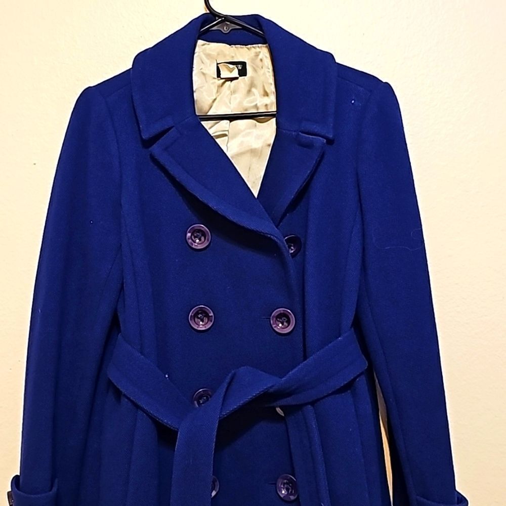 - J. Crew wool‎ blend coat size 10 - Picture 1 of 7